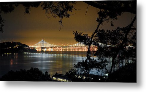 Oakland Bay Bridge II  - Metal Print