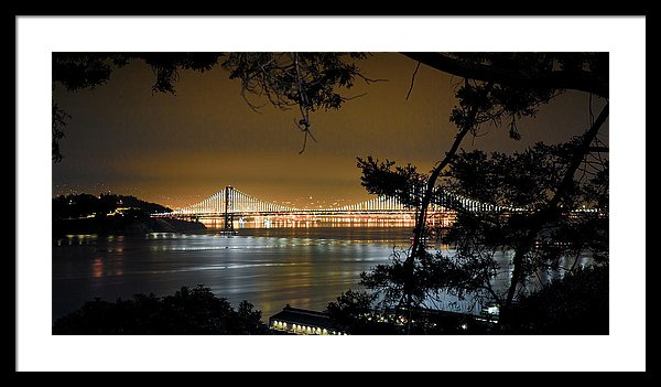 Oakland Bay Bridge II  - Framed Print