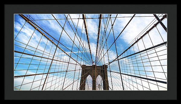 Brooklyn Bridge - Framed Print