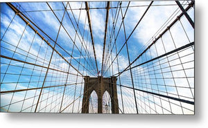 Brooklyn Bridge - Metal Print