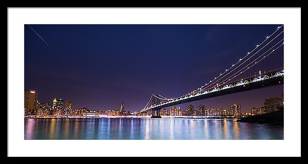 New York Bridge - Framed Print