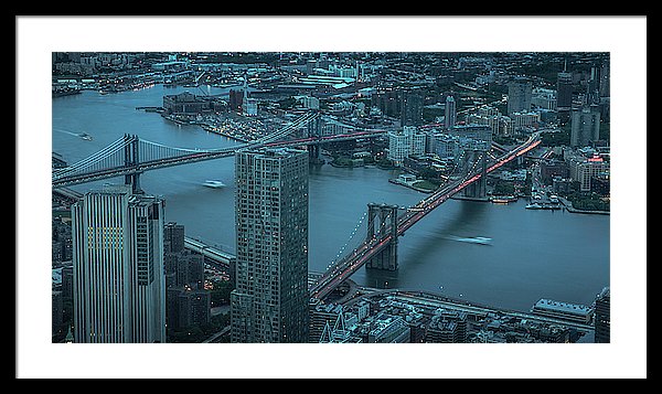 New York City Aerial - Framed Print