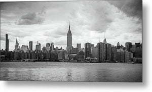 New York City From Brooklyn - Metal Print