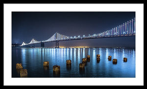 Oakland Bay Bridge  - Framed Print